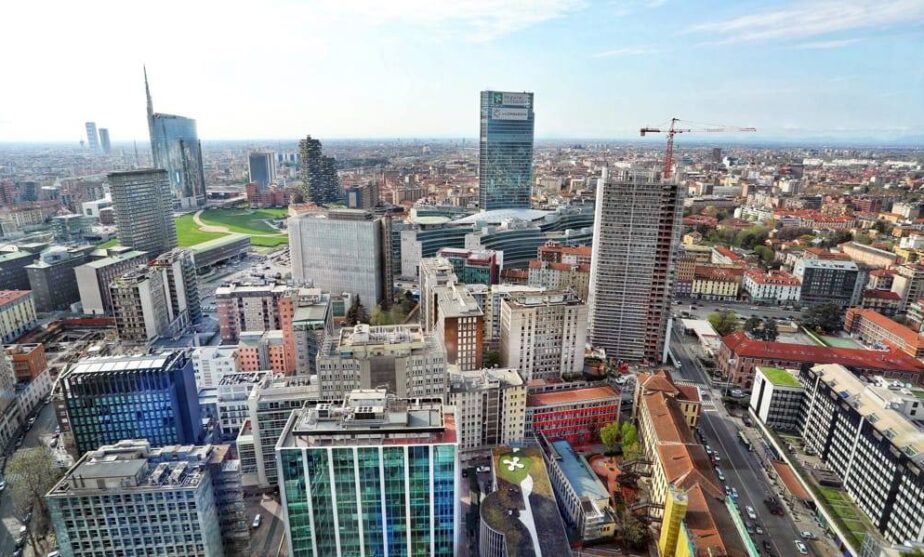 Milano dall'alto