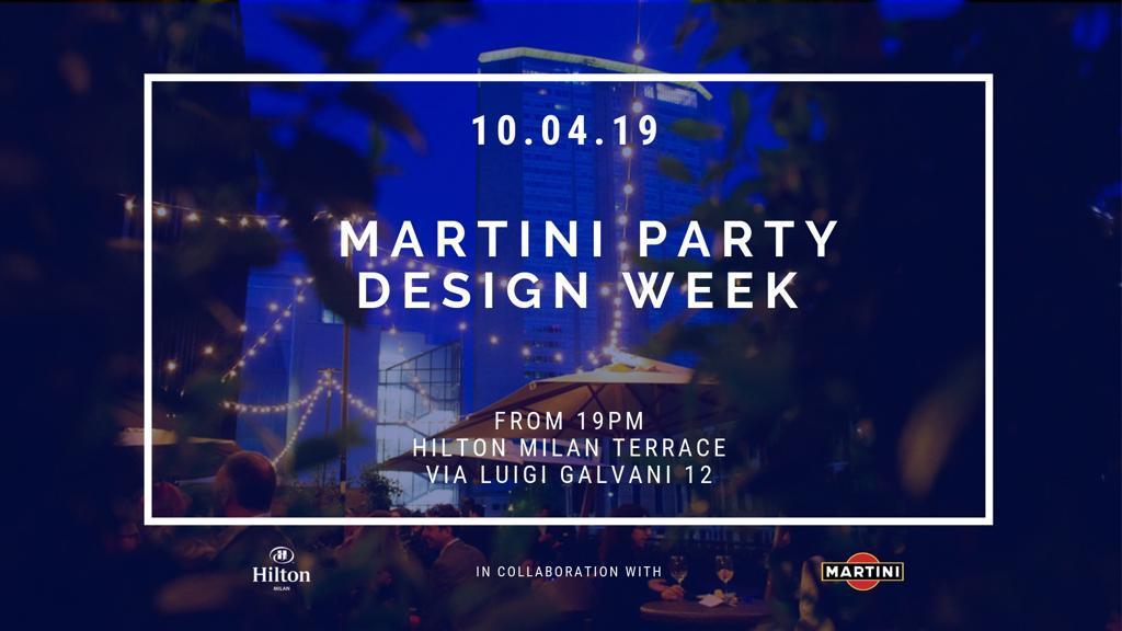 Martini Cocktail Party - Fuorisalone 2019