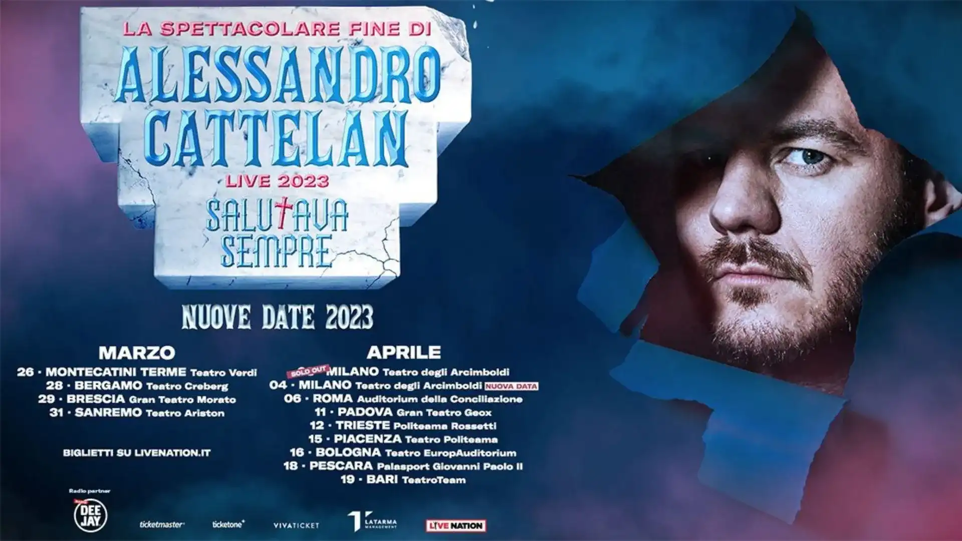 Alessandro Cattelan - Milano con lo spettacolo “Salutava sempre”