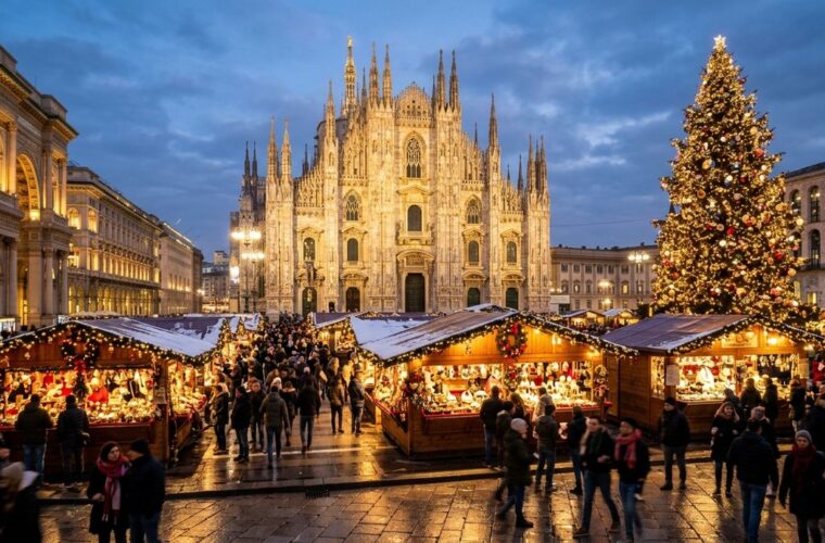 Mercatini di Natale a Milano: Piazza Duomo e Casette Tradizionali