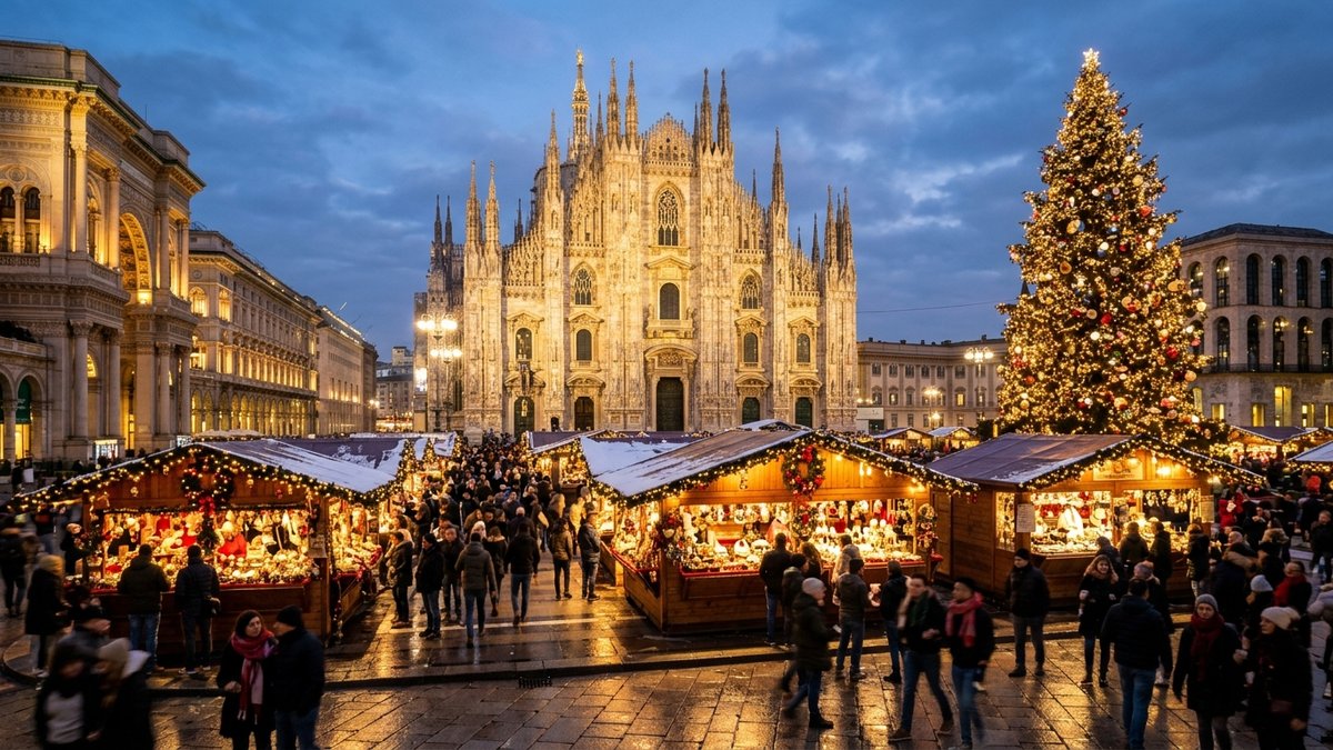 Mercatini di Natale a Milano: Piazza Duomo e Casette Tradizionali