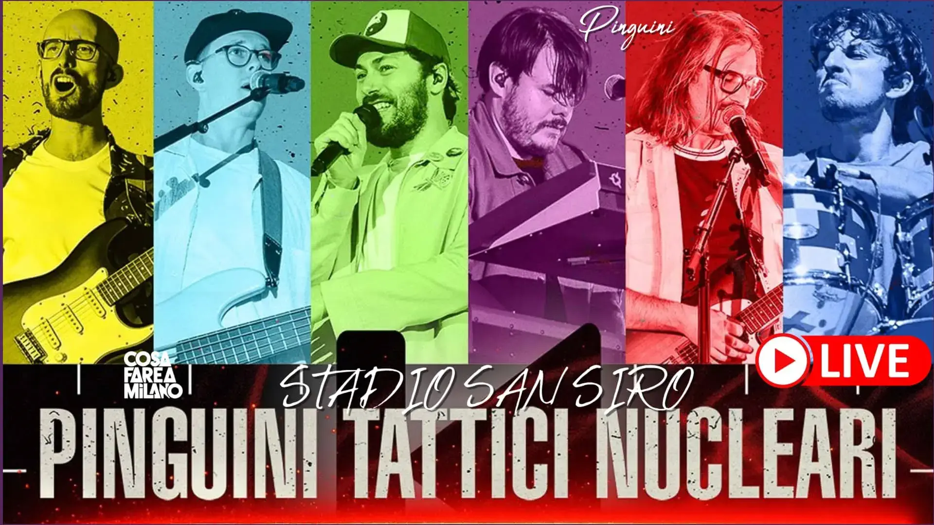 Pinguini Tattici Nucleari a San Siro 2027: Biglietti e Data Concerto Milano