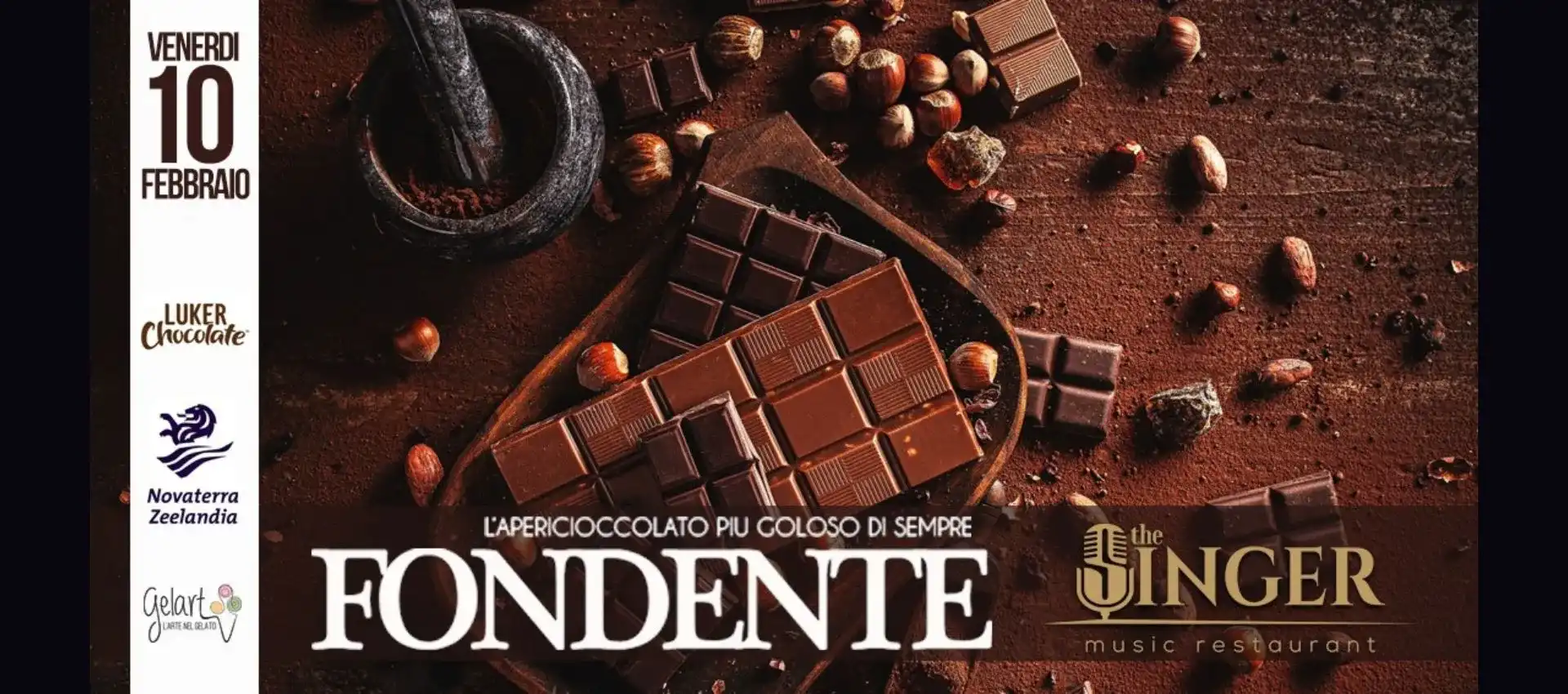 FONDENTE - L'Apericioccolato più goloso di sempre
