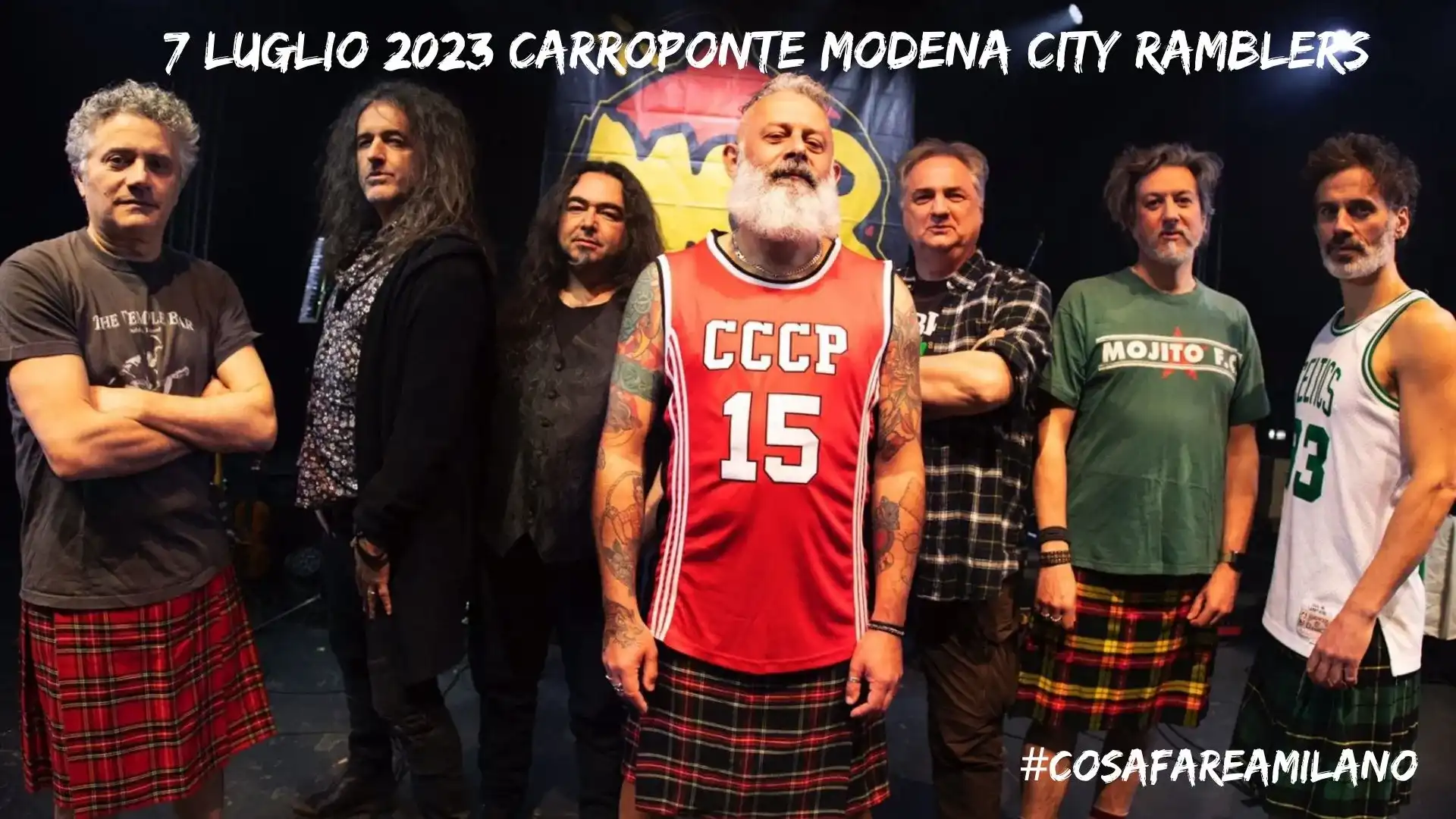 Modena City Ramblers - Carroponte 7 Luglio
