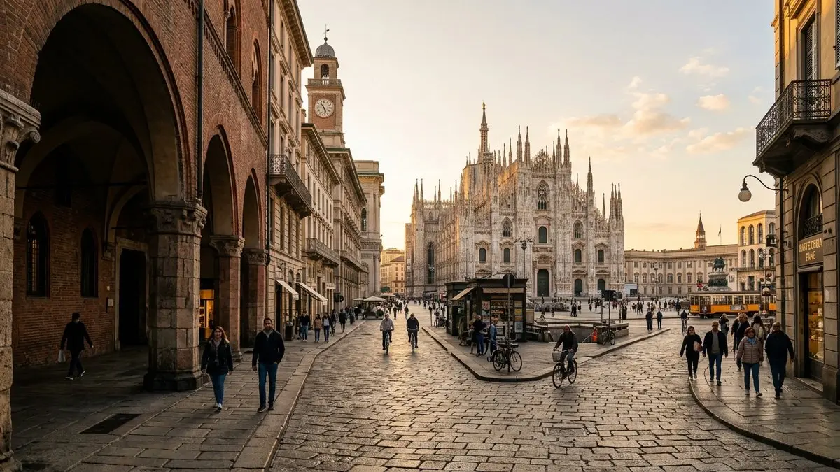 Itinerario storico a piedi per visitare Milano tra Duomo e Castello Sforzesco