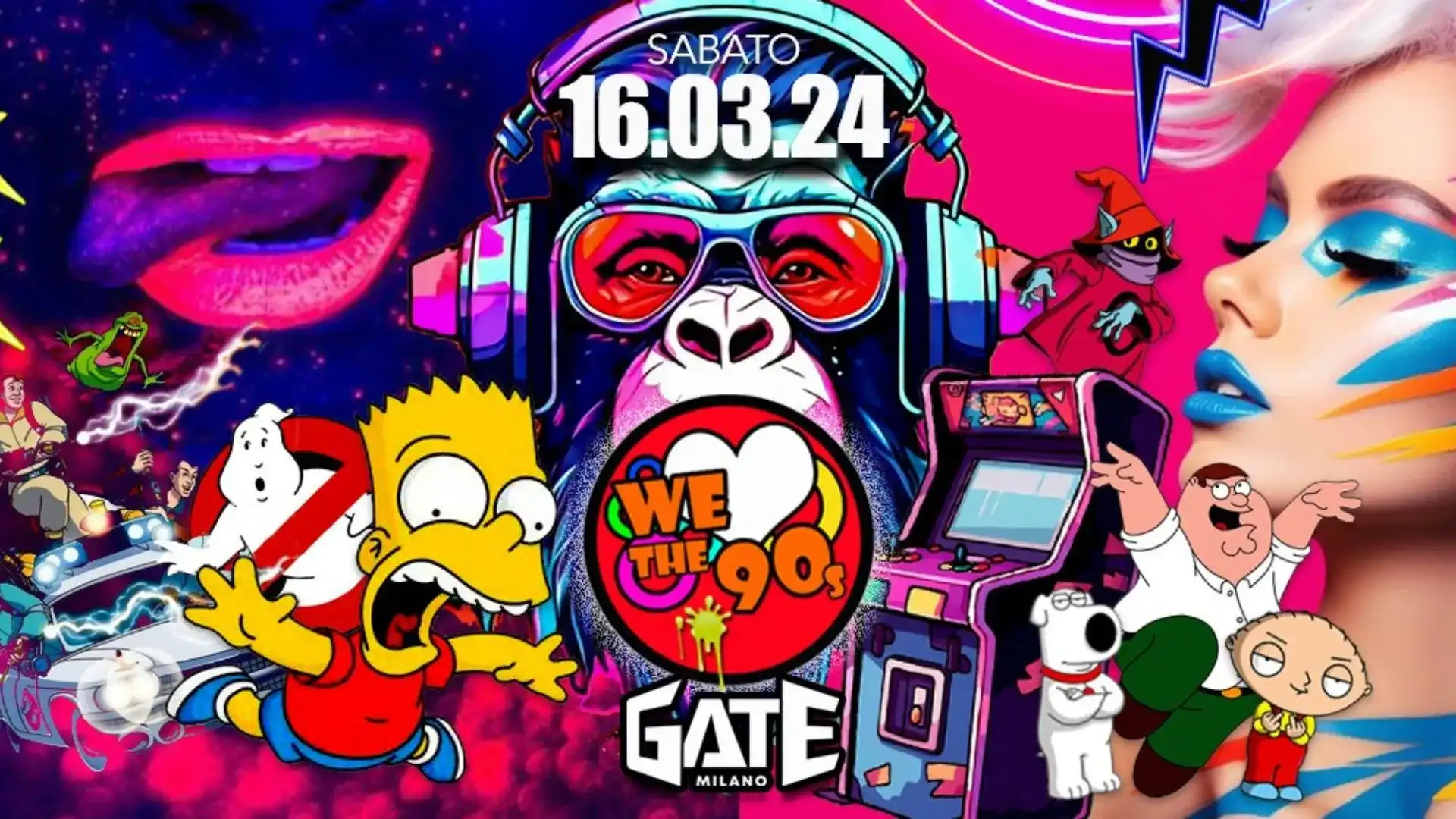 Party a 90 – WeLoveThe90s – Ingresso Gratuito