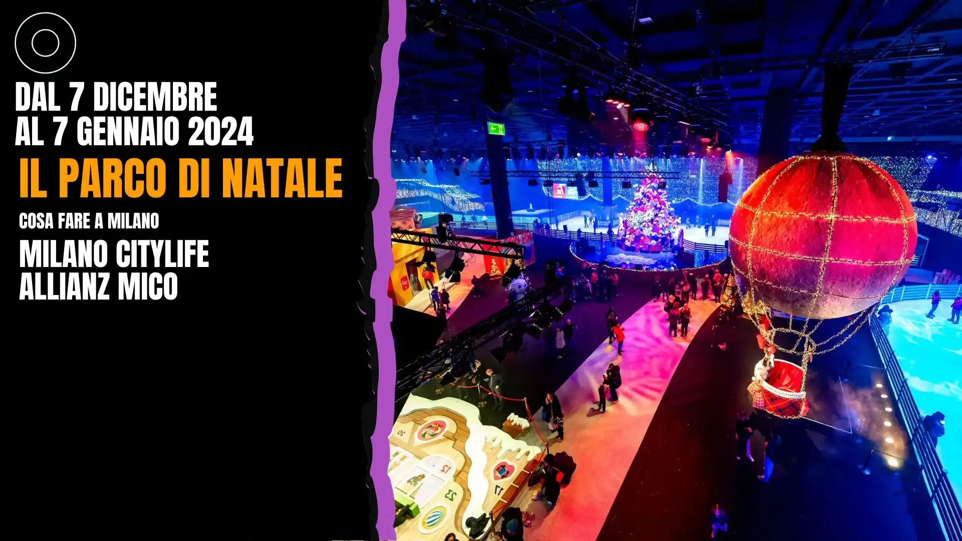 Il parco di Natale di Milano