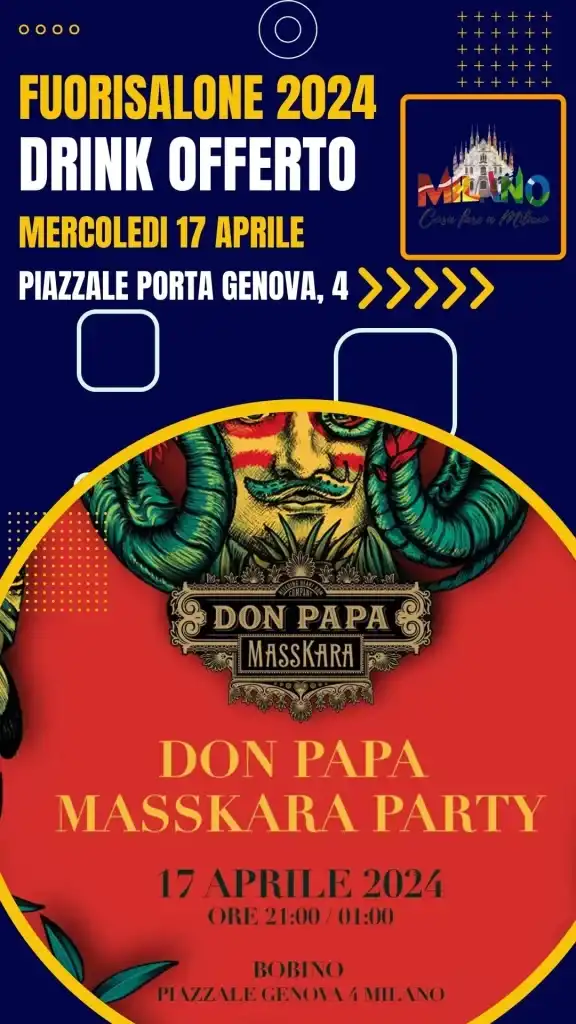 don-papa-masskara-party Don Papa Masskara - Fuorisalone 2024