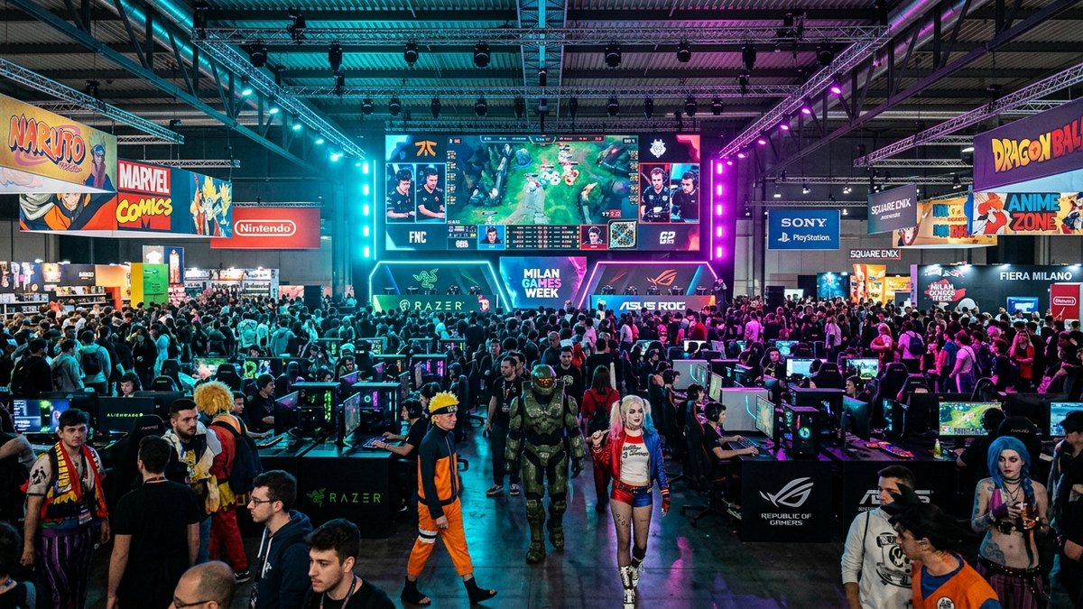 Milan Games Week & Cartoomics 2026: Date, Biglietti, Ospiti e Guida a Fiera Milano Rho