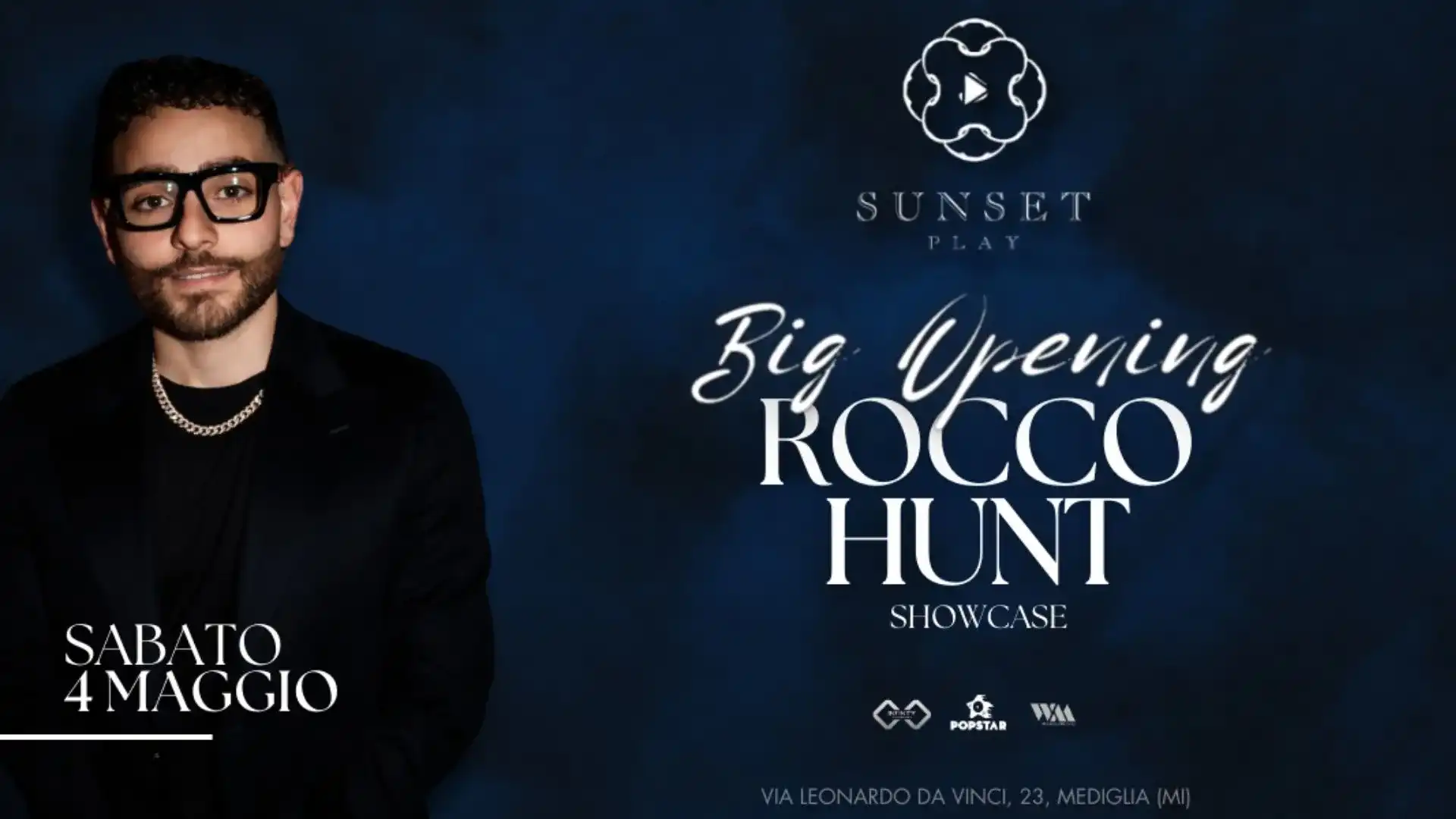 ROCCO HUNT - SUNSET PLAY - MEDIGLIA - INAUGURAZIONE