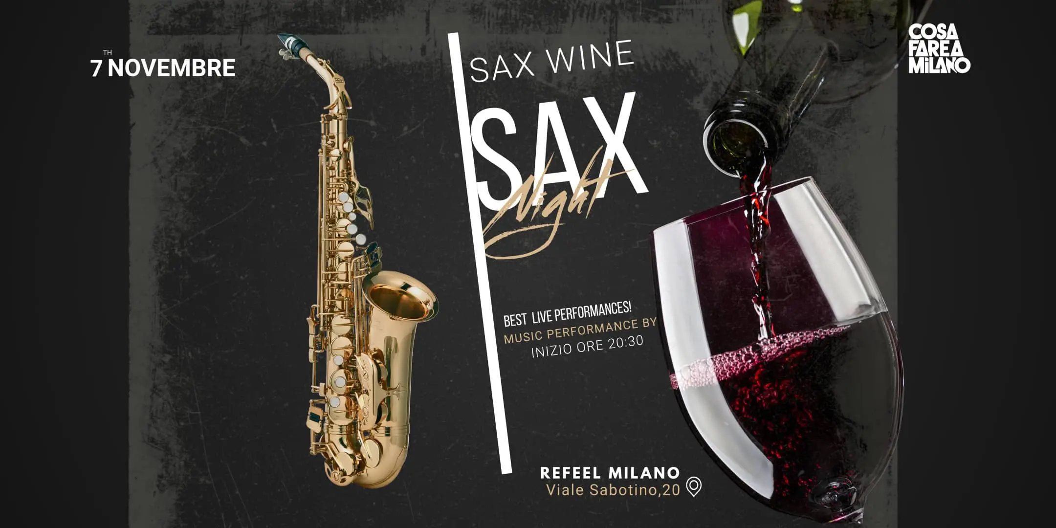 SAX & WINE a Milano: Una Serata di Musica e Vino in Porta Romana