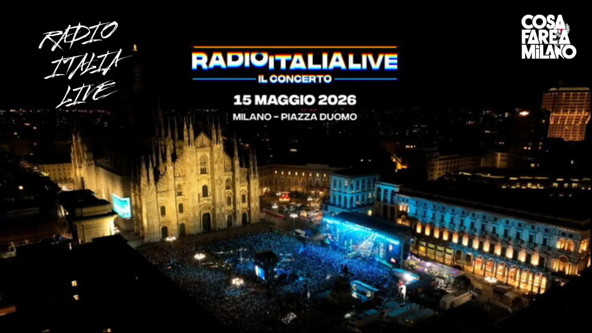 Radio Italia Live – Il Concerto: il cast completo ufficiale dell’evento