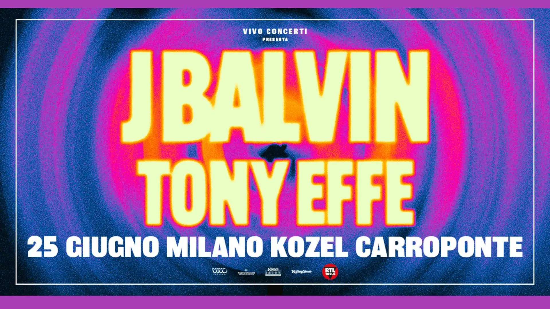 J Balvin in Concerto a Milano: 25 Giugno 2025 Carroponte