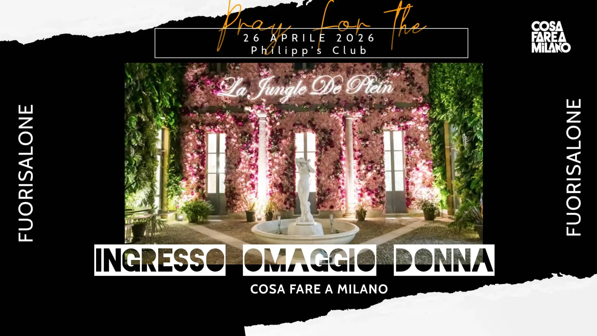 Fuorisalone 2026 - Philipp’s Club | Opening Party con Omaggio Donna