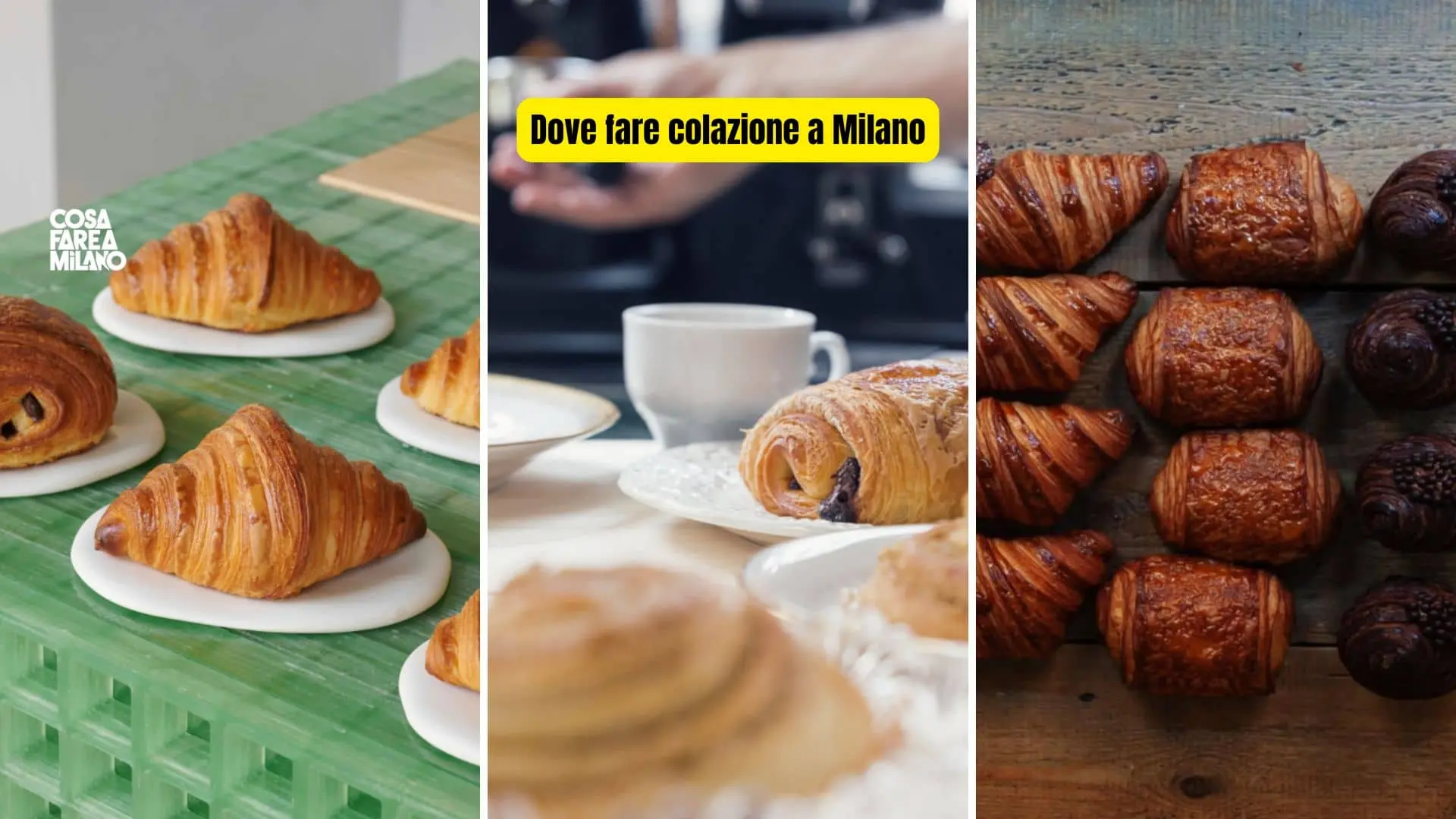 Dove Fare colazione a Milano