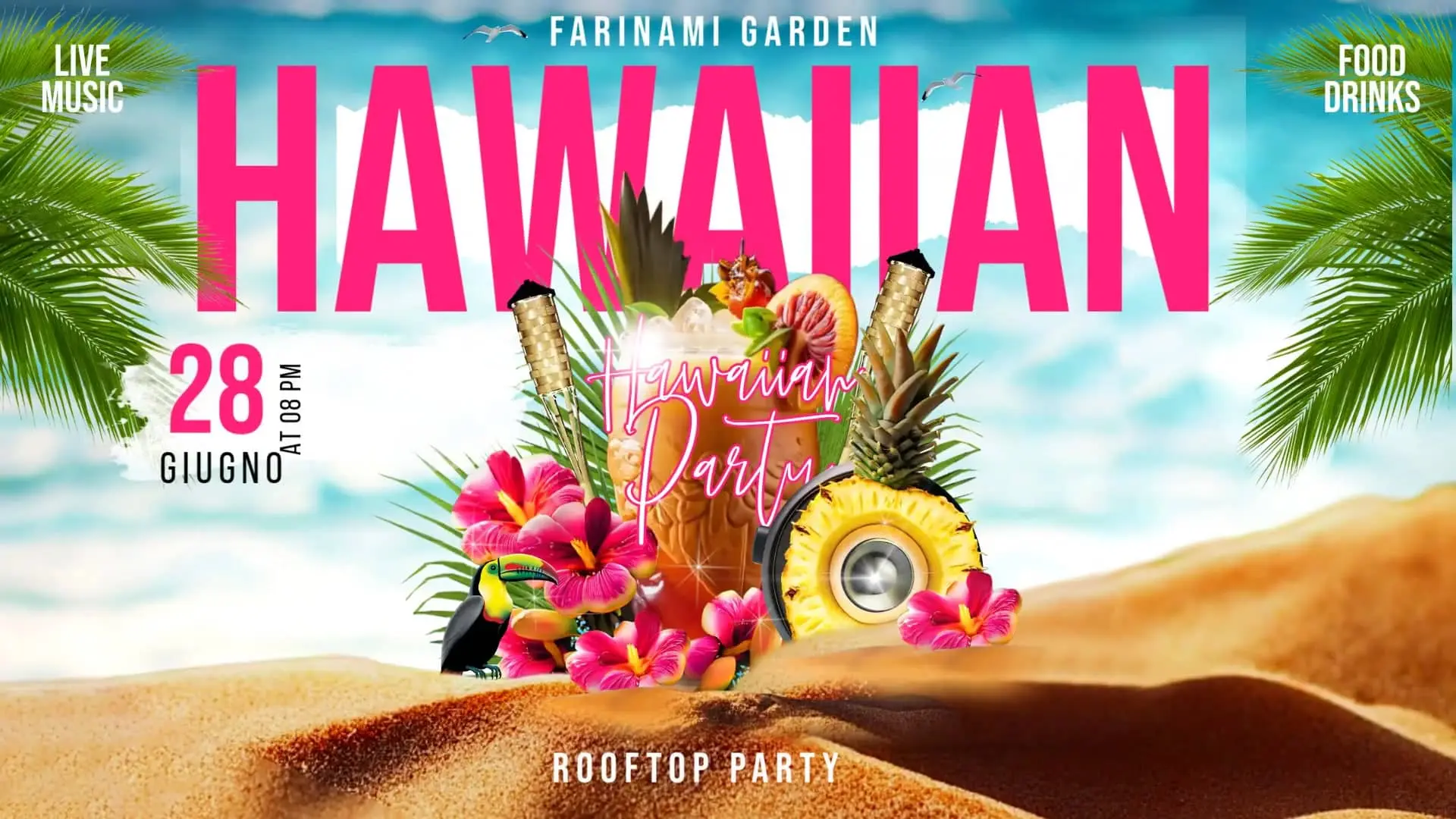 Farinami Garden: Hawaiian Party