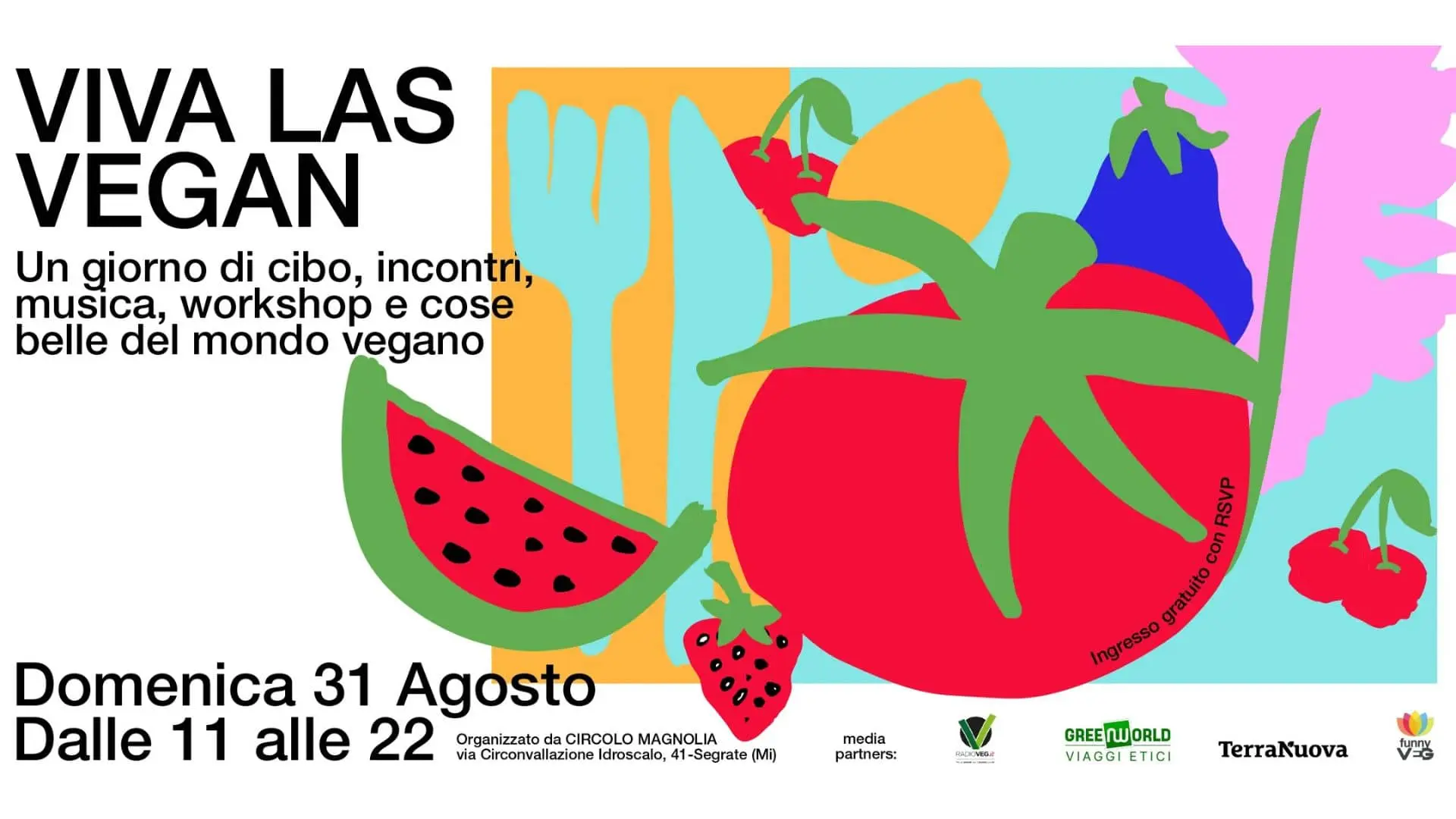 Viva Las Vegan 2025: Il Festival Vegano Imperdibile a Milano