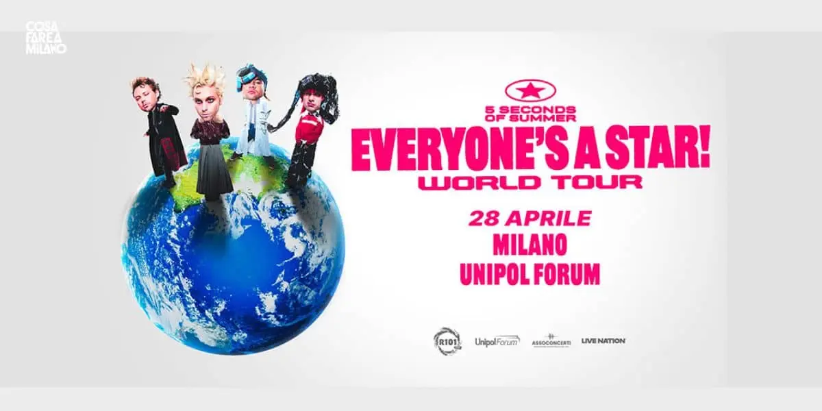 5SOS Live a Milano! Il Concerto Annunciato per il 28 Aprile 2026 all'Unipol Forum