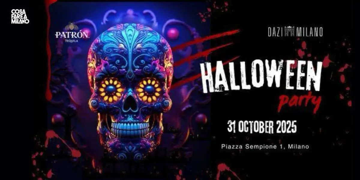 Halloween Dazi Milano 2025: Official Tequila Patrón Party