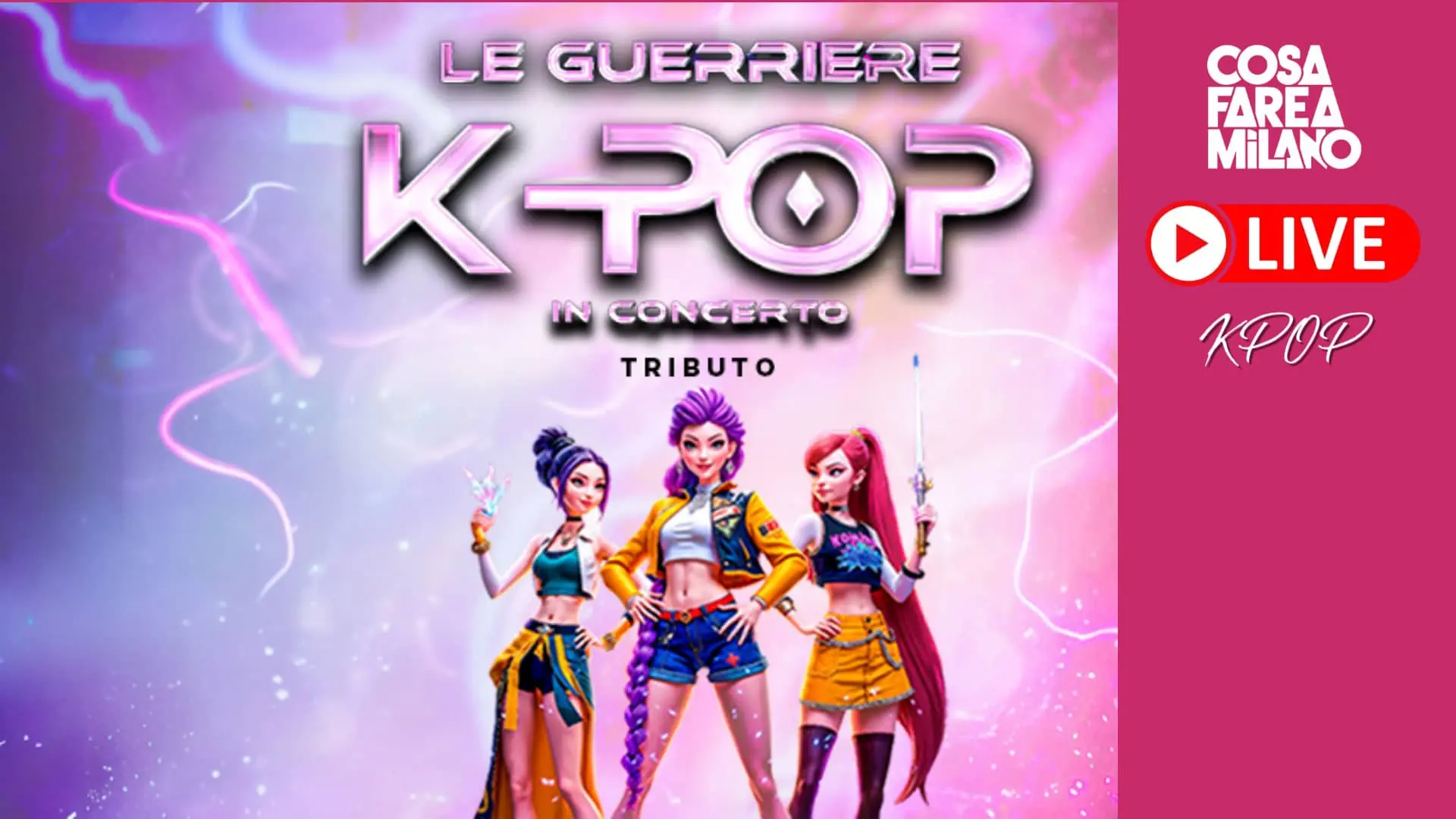 K POP LE GUERRIERE a Milano 2026: Biglietti e Orari Teatro Arcimboldi