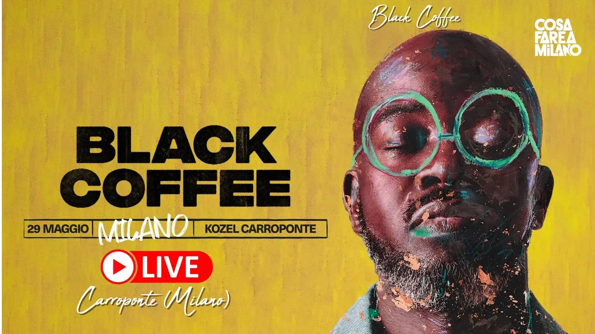 Black Coffee al Carroponte 2026: Concerto a Sesto San Giovanni (Milano)