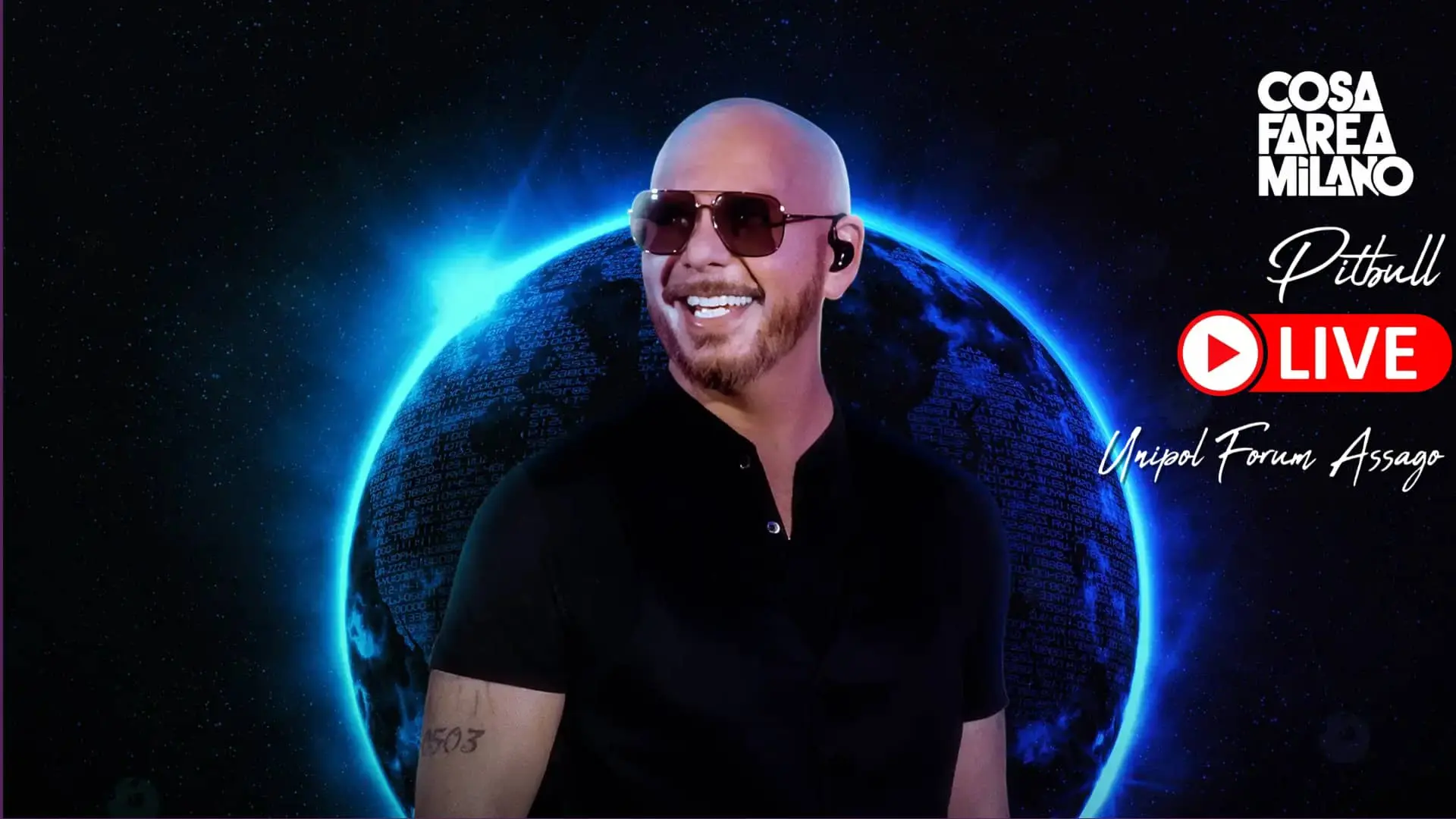 Pitbull in concerto a Milano 2026: Data, Special Guest e Biglietti