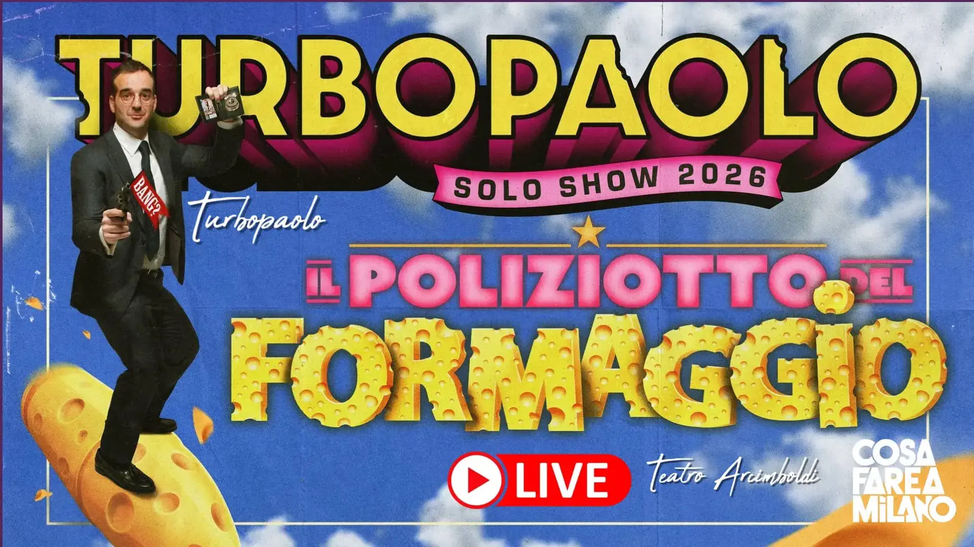 Turbopaolo a Milano 2026: Spettacolo al Teatro Arcimboldi, Biglietti e Info