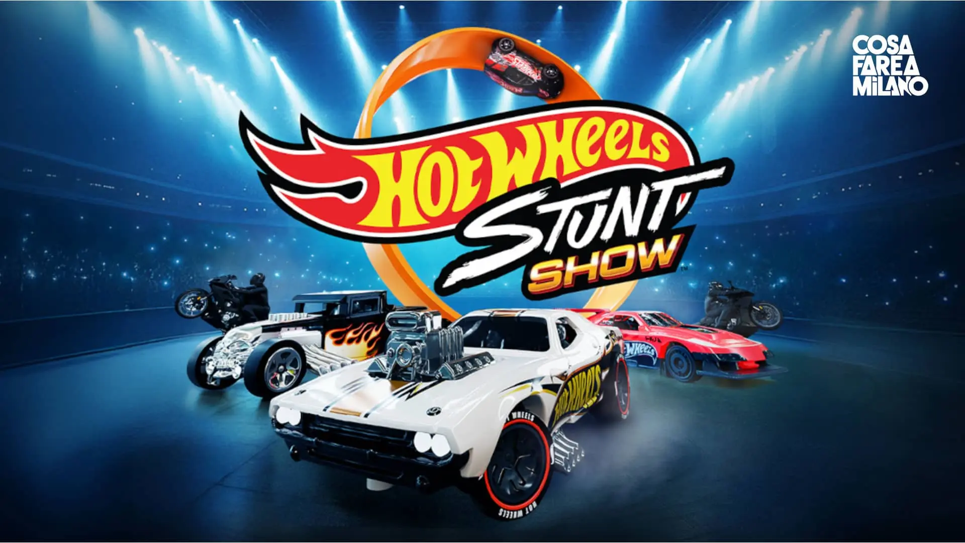 Hot Wheels Stunt Show 2026 a Milano: Il Live Show Arriva all'Unipol Dome