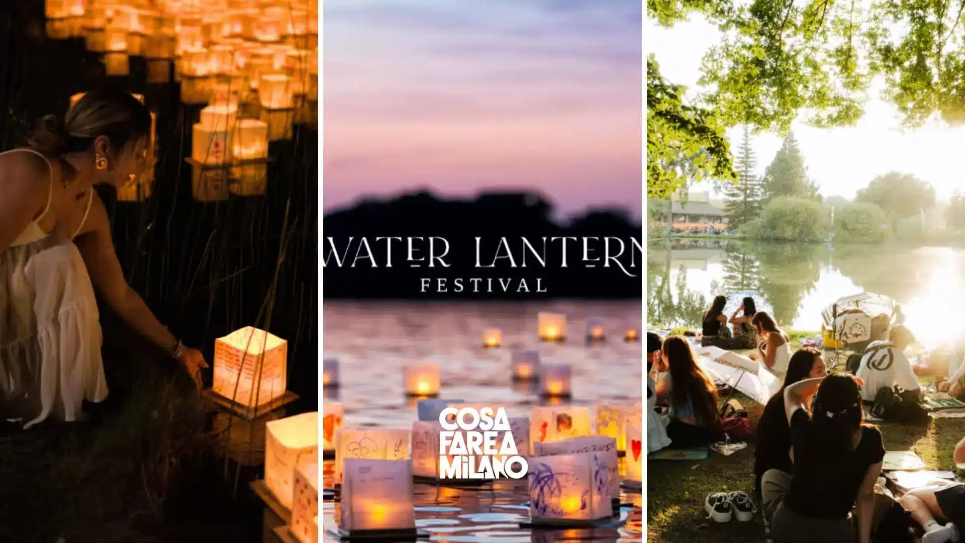 Water Lantern Festival Milano 2026: le lanterne galleggianti arrivano
