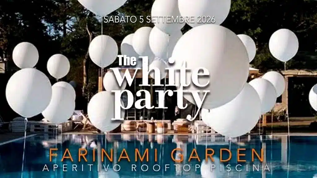 Farinami Garden: White Pool Party - Aperitivo a Bordo Piscina
