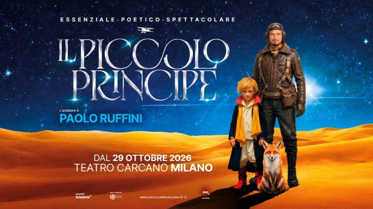 Il Piccolo Principe a Milano: Spettacolo con Paolo Ruffini al Teatro Carcano | Biglietti