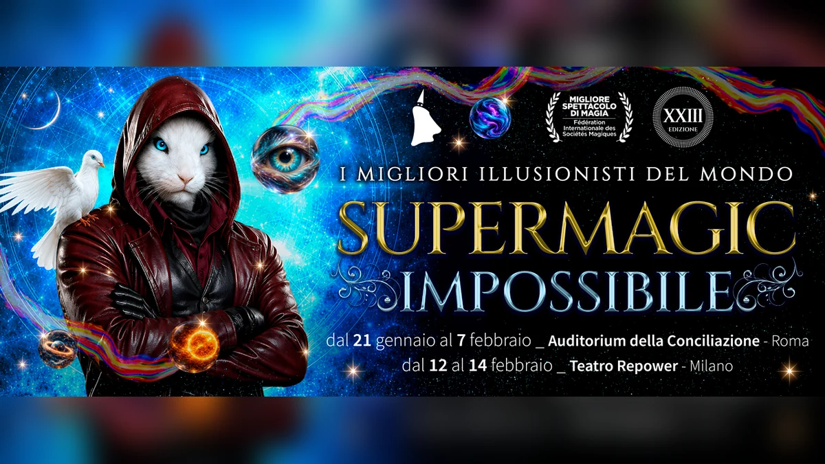 Supermagic Milano 2027: Impossibile al Teatro Repower | Biglietti e Date