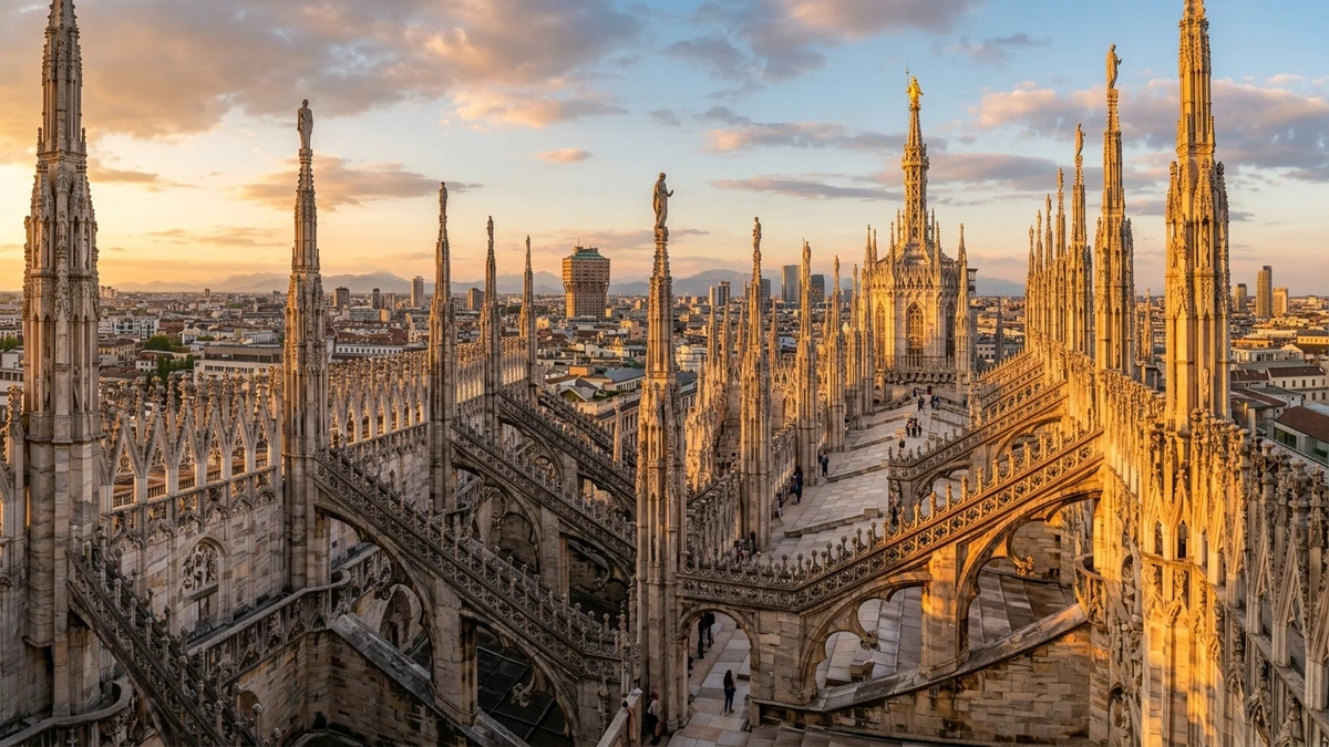 Tour Guidato del Duomo di Milano e delle Terrazze Panoramiche: Salta Fila e Biglietti
